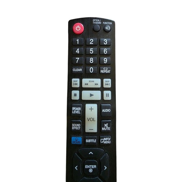 LG Sound Bar Remote AKB73775701 Replacement Tested Remote Only - Picture 3 of 5